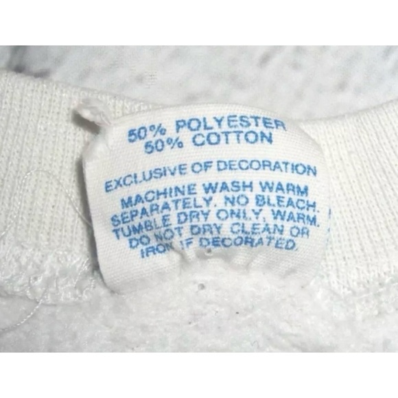 Vintage Mickey Mouse Sweatshirt Disney 70s Kidcore Kawaii Disneyland Retro White - Picture 12 of 13